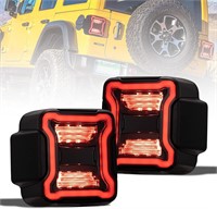 FIERYRED LED Tail Lights for Jeep