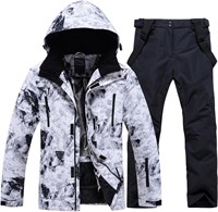 YEEFINE Men's Winter Ski Suit Set