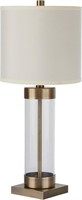 Stone & Beam Glass Column Lamp