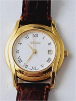 14K Gold Gucci Women's Wrist Watch