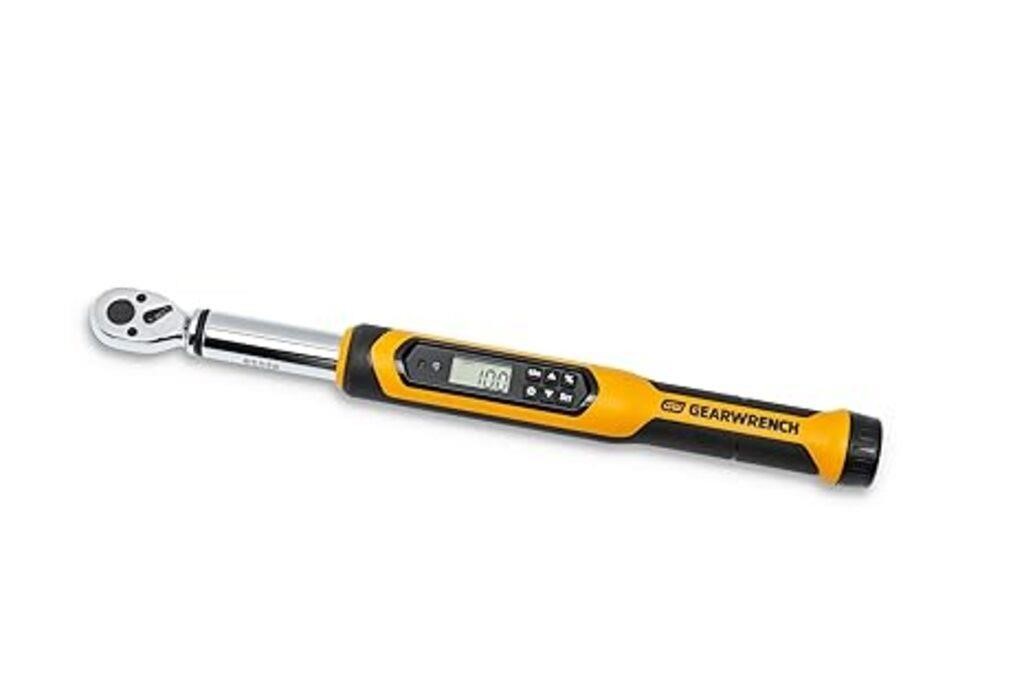 GEARWRENCH 3/8 Drive Electronic Torque Wrench 7.4-