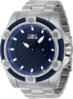 Invicta Men's Blue Dial 52mm Quartz Watch
