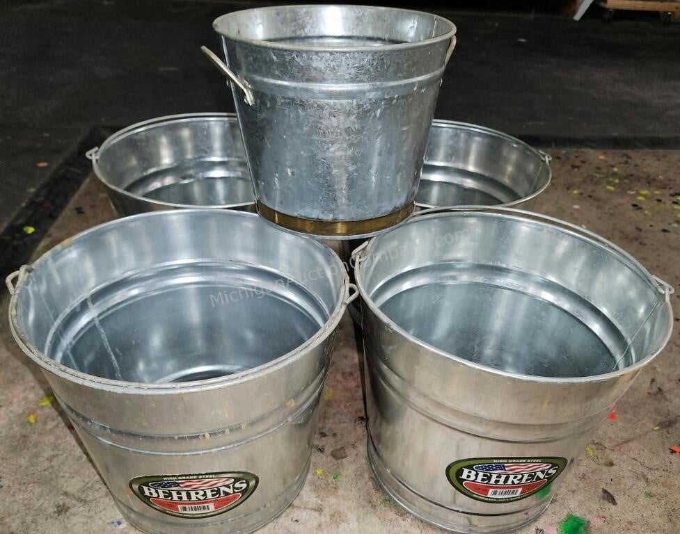 Behrens 10 qt. Steel Buckets