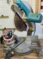 Mikita Miter Saw & Porter Cable Router