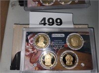 2009 U S MINT PRESIDENTIAL $1 COINS PROOF SET 4 PC