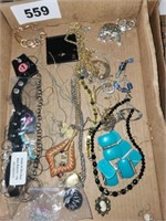 LOT COSTUME JEWELRY- NECKLACES & SUCH