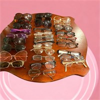 large lot of glasses preowned