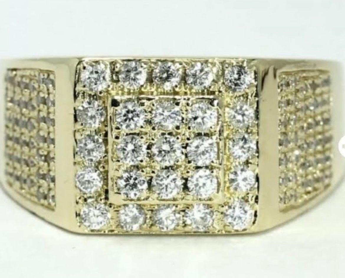stunning 101 real diamond cluster ring