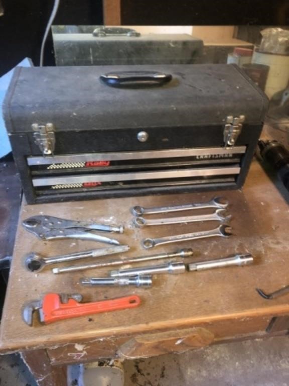 Craftsman Tool Box + Tools