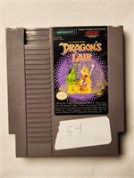 Dragons Lair NES Nintendo Game
