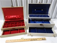 2 Vtg Jewelry Boxes