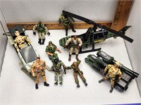 Lot of Military Action Figures