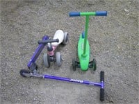childs scooters, Razor, Little Tykes