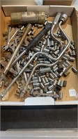 Box of Sockets and Wrenches