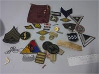 WWII era patches & pins, some German?