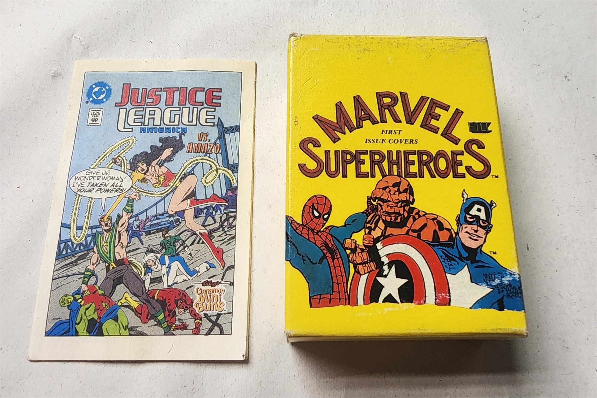 Marvel Superheroes First Issue Covers Cards