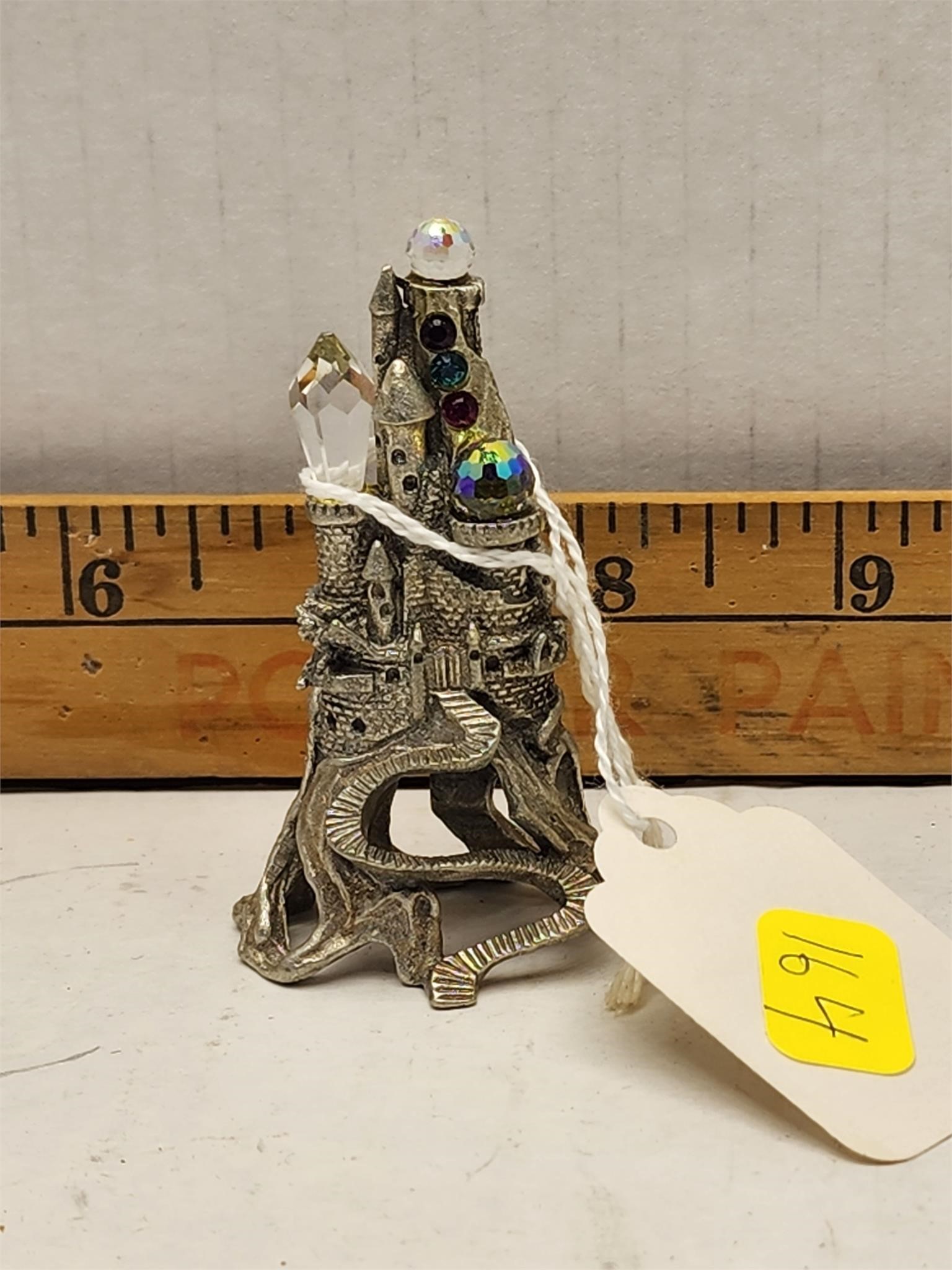 Small Pewter Castel