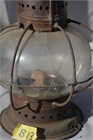 13B: 19th Century Whale Oil lantern