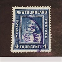 Antique Newfoundland Postage Stamp