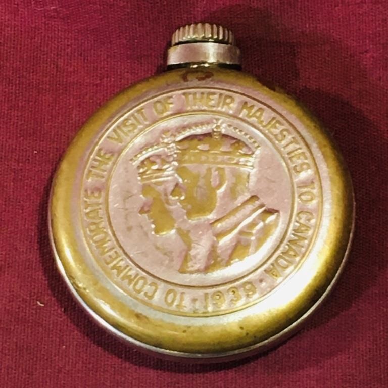 1939 Royal Visit Pocket Watch Case