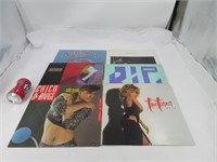 6 disques vinyles 33t dont Tina Turner