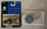 New Holland Tractor Keychains New In Package