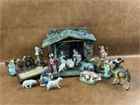 Vintage Made in Japan Nativity
