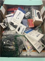 Box Lot of Assorted Technology Items - Great