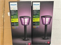 Lot of 2 Phillips LED PATHWAY LIGHTS a very