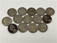 Selection of Silver Nickels