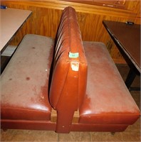 Double Sided Restaurant Booth