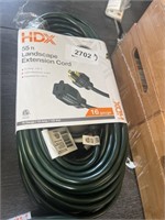 Lot of (2) HDX 55ft Landscape Extension Cord 16