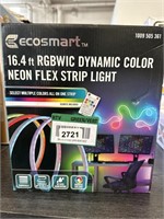 Eco smart 16.4ft rgbwic dynamic color neon flex