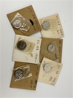 Selection of Mercury Dimes