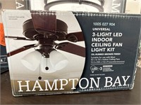 Hampton bay universal 3-light led indoor ceiling