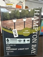 Hampton bay led pathway light kit condition