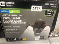 Commercial Electric Multi Lumen LED Twin Head