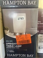 Lot of (2) Hampton Bay Upright Table Lamp in
