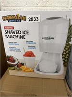 Hawaiian Shaved Ice Machine, Water Filtration