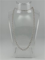 Sterling Silver Italy Link Necklace