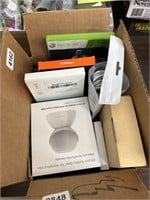 Box Lot of Assorted Technology Items