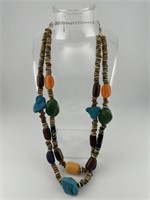 Vintage Stone, Bead Necklace, possibly