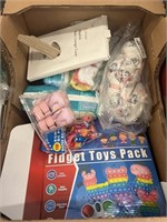 Box of Assorted Baby Items