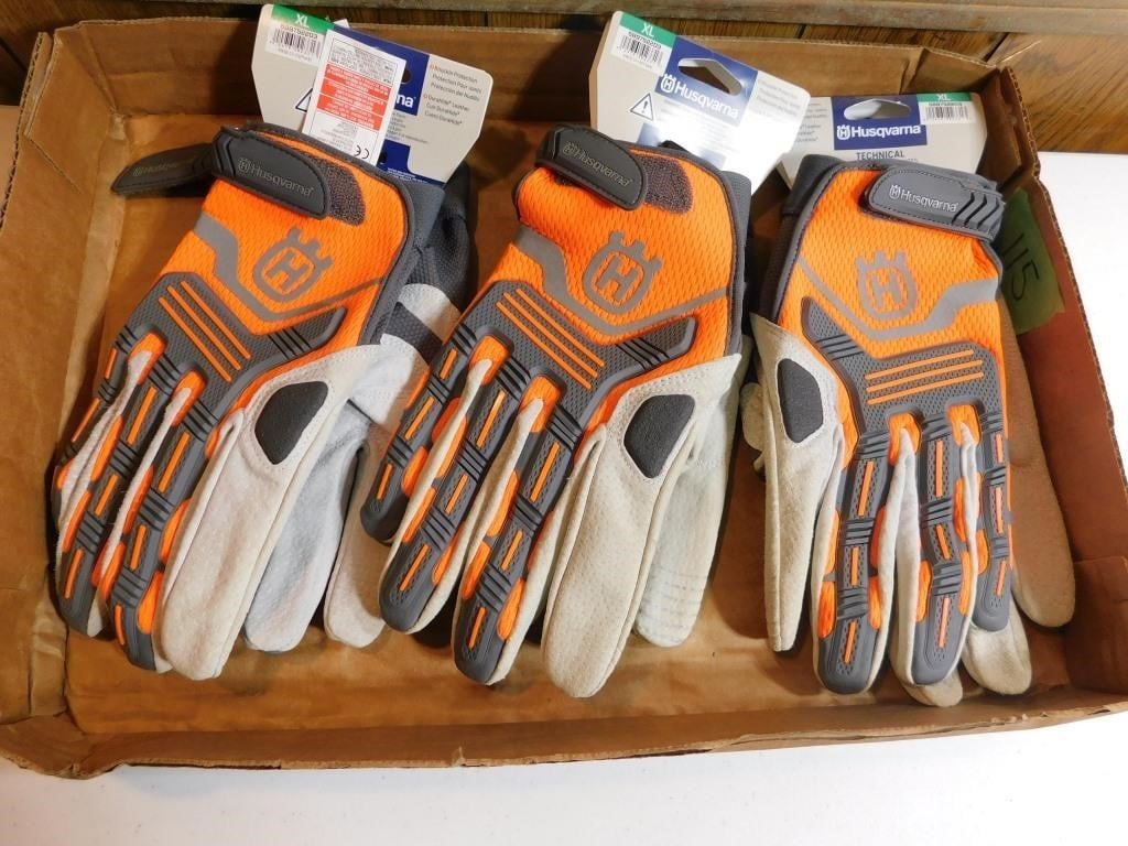 Husqvarna Gloves-XL 3 Pair