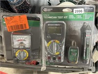 Lot of 2 commercial electrical test kits