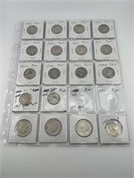 1950's/60's Quarters, 1964 JFK Half Dollars