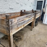 Two Raised Bed Garden Planters