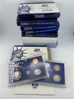 United States Mint Proof Sets Mixed Dates