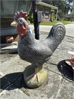 Cement rooster