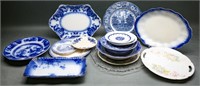 Vintage Collection of Blue China Pieces